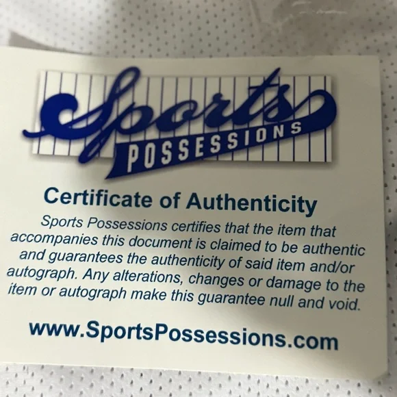 JK Dobbins Ohio State Red and White Signed Autographed Jersey - Picture 3 of 5